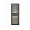 Z-Lite Eclipse 2 Light Outdoor Wall Sconce, Black And Seedy 577M-BK-LED - alternate 2